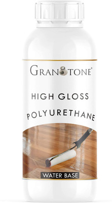 Granotone Water Base Crystal Clear Polyurethane Wood Varnish (High Glossy 250 ml) Gloss Varnish(250 ml)