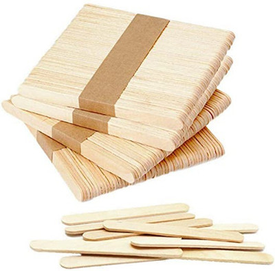 KONFIZ Ice Cream Pop-Sicle Stick 93 MM (200 Pcs In A Pack)
