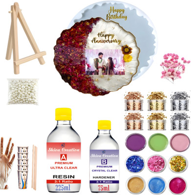 Shiva Creation resin art kit 8 inch photoframe