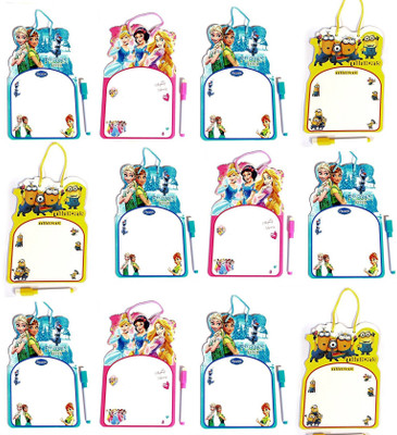 Furnish Marts 2 in 1 Drawing Board Birthday Birthday Return Gifts for Kids (Pack Of 15)