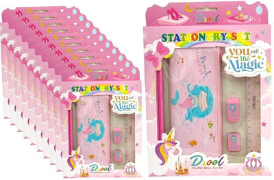 AMANVANI Mermaid Stationery Items for Girls Stationary Set Return Gifts