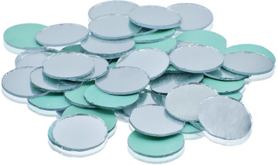 Kreative Kraft Mirror for Lippan Art 50G Round Shape Big No 3 (12 Packets)