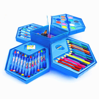 Mavin 46-piece colour set for kids | Drawing kit stationary items for boys & girls ||