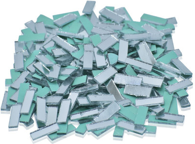 Kreative Kraft Mirror for Lippan Art 50G Long Shape Small 1 No (12 Packets)