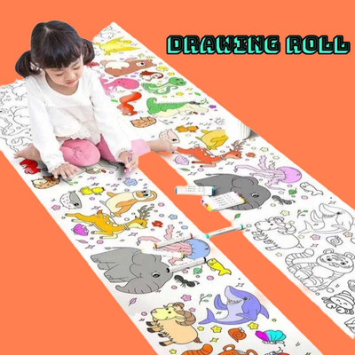 FlyTouch Coloring Sheets For Kids Early Education Drawing Paper With Different Series Bi