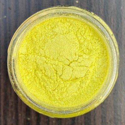 Eart Solution pearl lemon yellow pigment powder for resin art