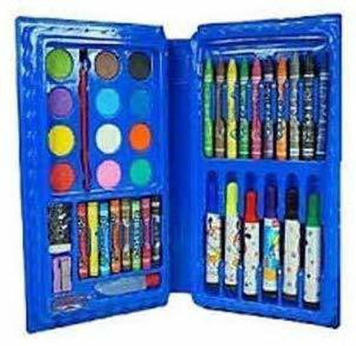 GLOWENTERPRISE 42 Pcs Color Set;Crayons;Oil Pastel;Sketch Pen Set , Water Colours