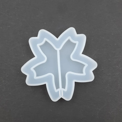 SS Art Land Star Flower Shakers Pendant & Keychain Silicone Mould For DIY Epoxy Resin - 1PC