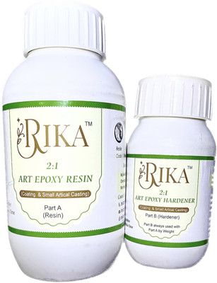 irika 300 2:1 Ratio Crystal Clear Art & Craft Resin – Non-Yellowing Made in India