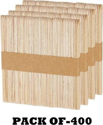 Nimkar's Super Quality Natural Wooden Ice Cream Sticks,Candy Stick For Projects.