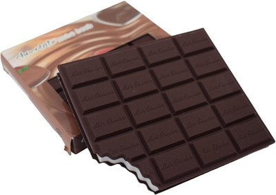 Asera Pocket-size Note Pad Chocolate Shaped Notebook Small Diary for Office Work
