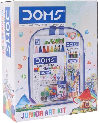 DOMS Junior Art Kit Set Of 8 - Multicolor