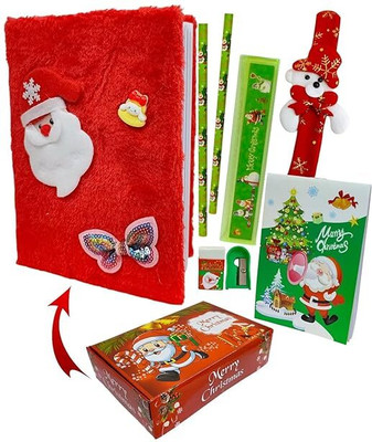 AMANVANI Stationery Items Combo Gifts, Christmas Gift Items for Kids (Pack of 3pcs Items)