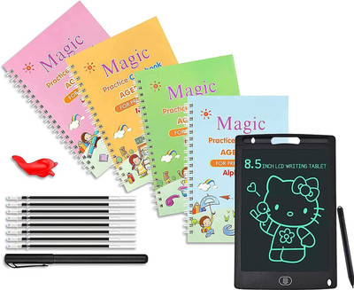 PRAYOSHA ENTERPRISE Magic Practice Book and Digital Slate for kids