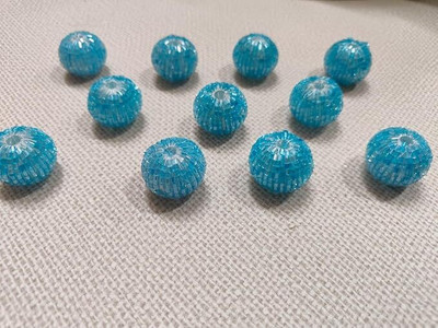 Sell plus Handmade Beads | Perfect for Jewellery Making (Sky Blue)