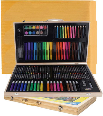 UKRAAFT Art Set 180 Piece Deluxe Painting Drawing Kit