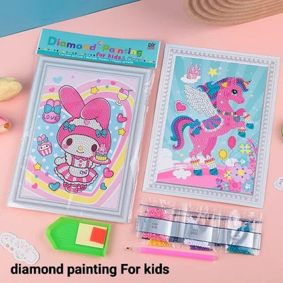 AMANVANI Diamond Painting Kits DIY Diamond Painting Craft Kits for Kids Return Gifts