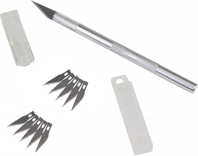WOWSOME Detail Pen Knife with 10 Interchangeable Sharp Blades