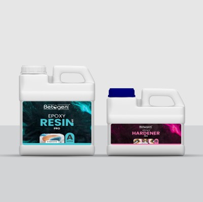 Betogen Epoxy Resin 3:1 Ratio Resin And Hardener 6.0 Kg - Set For Art And Craft