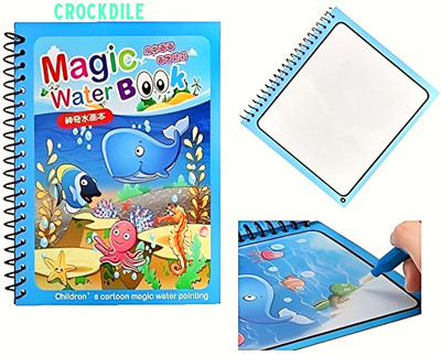 crockdile Reusable Water Painting Bundle: Mess-Free Creative Play