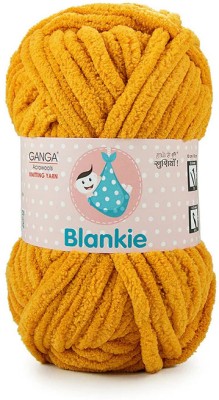 aaradhya Ganga Acrowools Blankie Super Soft Chenille Yarn 100gm Each (Pack of 4)