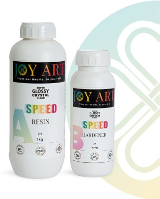 Joy Art Speed Resin Kit (1.5 kg) 2:1 - High Gloss, Fast Cure, Ocean Art, DIY Craft