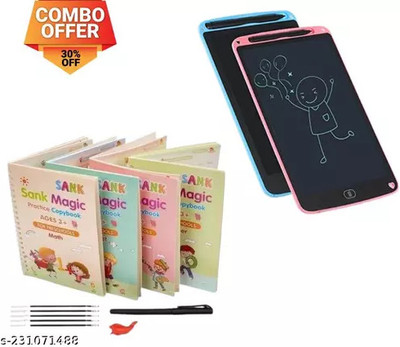 PRAYOSHA ENTERPRISE Magic Practice Book and Digital Slate for kids 01