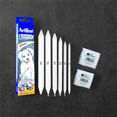 ARTTWALA ARTLINE 14PCS SKETCHING PENCIL SET COMBO FOR ARTISTS