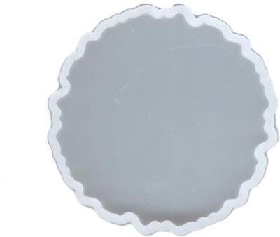 BanteyBanatey Round Agate 2' Design Mould| Resin Art Silicone Casting Mould| DIY Coaster Mold
