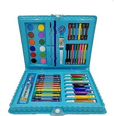 Dherik Tradworld 68 Pc Color Set All in 1 Colors Box For Boys And Girls Art Craft Kit