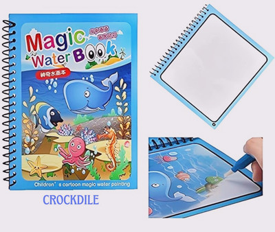 crockdile Reusable Water Painting Pad: Educational & Mess-Free