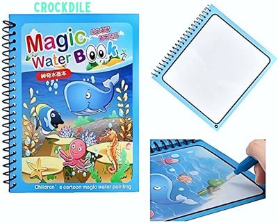 crockdile Water Drawing Book Collection: Educational & Reusable