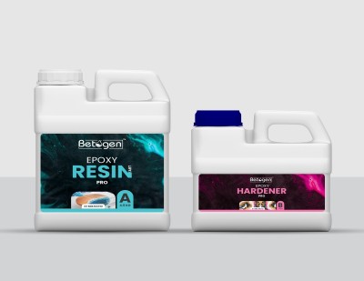 Betogen Epoxy Resin 3:1 Ratio Resin And Hardener 6.0 Kg Set For Art And Craft
