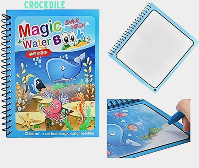 crockdile Eco-Friendly Water Drawing Pad: Educational & Fun