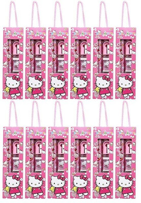 Vadhavan 12pcs Kitty Stationery Gift Pack For Students Birthday Return Gifts