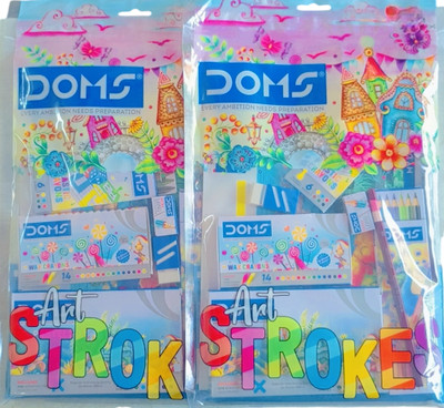 DOMS Art Strokes Kit l Perfect Value Pack l Pack of 2
