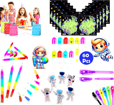 utsub Birthday Return Gifts for Kids Space Stationary set OF 10