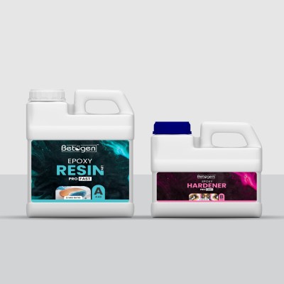 Betogen Epoxy Resin 2:1 Ratio Resin And Hardener 6.0 Kg - Set For Art And Craft