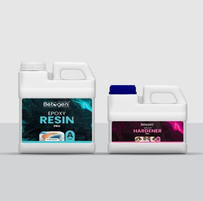 Betogen Epoxy Resin 3:1 Ratio Resin And Hardener 8.0 Kg - Set For Art And Craft