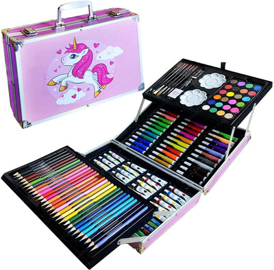 PW PENCILWALA Artist Colour Set – Unicorn Color Box with Multiple Coloring Kit