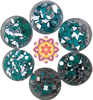 erthenterprise 6shape mirror for art &craft jewellery ambroidery other DIY projects 600pcs