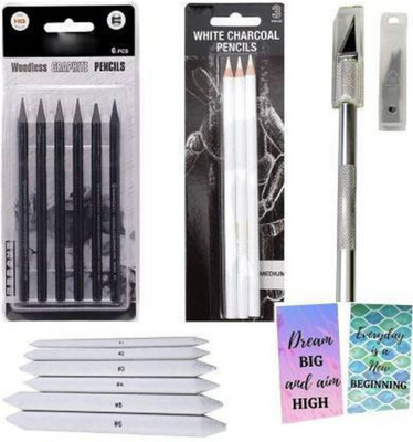 53 Arts Sketching Kit for Artists Complete Drawing Combo for Shading