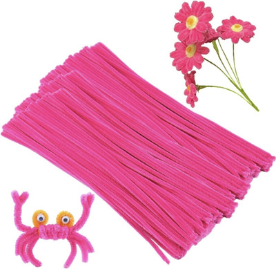 Batricher Crafts Pipe Cleaner 12 inch 100pcs for HobbyCrafts, Scrapbooking, DIY Accessory