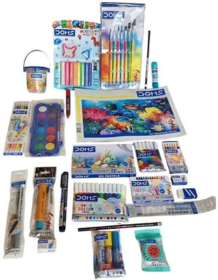 DOMS Clay dough kit with pack of 24 articles