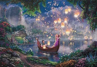 HASTHIP 5D Diamond Painting Kit 40x50cm Full Drill Rhinestone Art for Home Decor