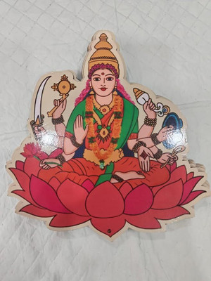 Sell plus MDF Laxmi ji For Art & Craft Work, Diwali Decoration | Navratri | Pooja Decor
