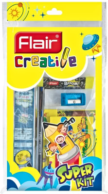 SunriseTrading Flair Creative Series Student Smart Kit For & School Kit | Set of 4