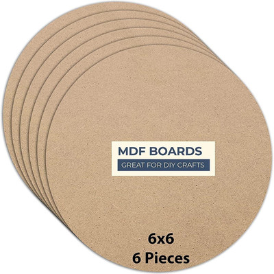 RakaEnterprises 6 INCH ROUND MDF