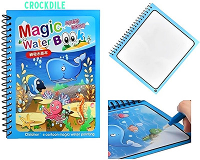 crockdile Water Drawing Book Bundle: Mess-Free Creative Exploration