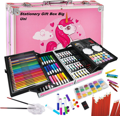Toxen Artist Colour Set 145 Pcs Color Box With Multiple Coloring Kit